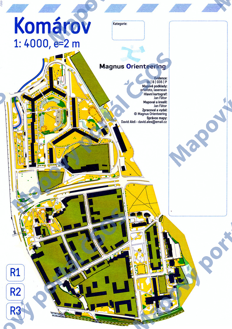 Czech Orienteering Federation Map Portal